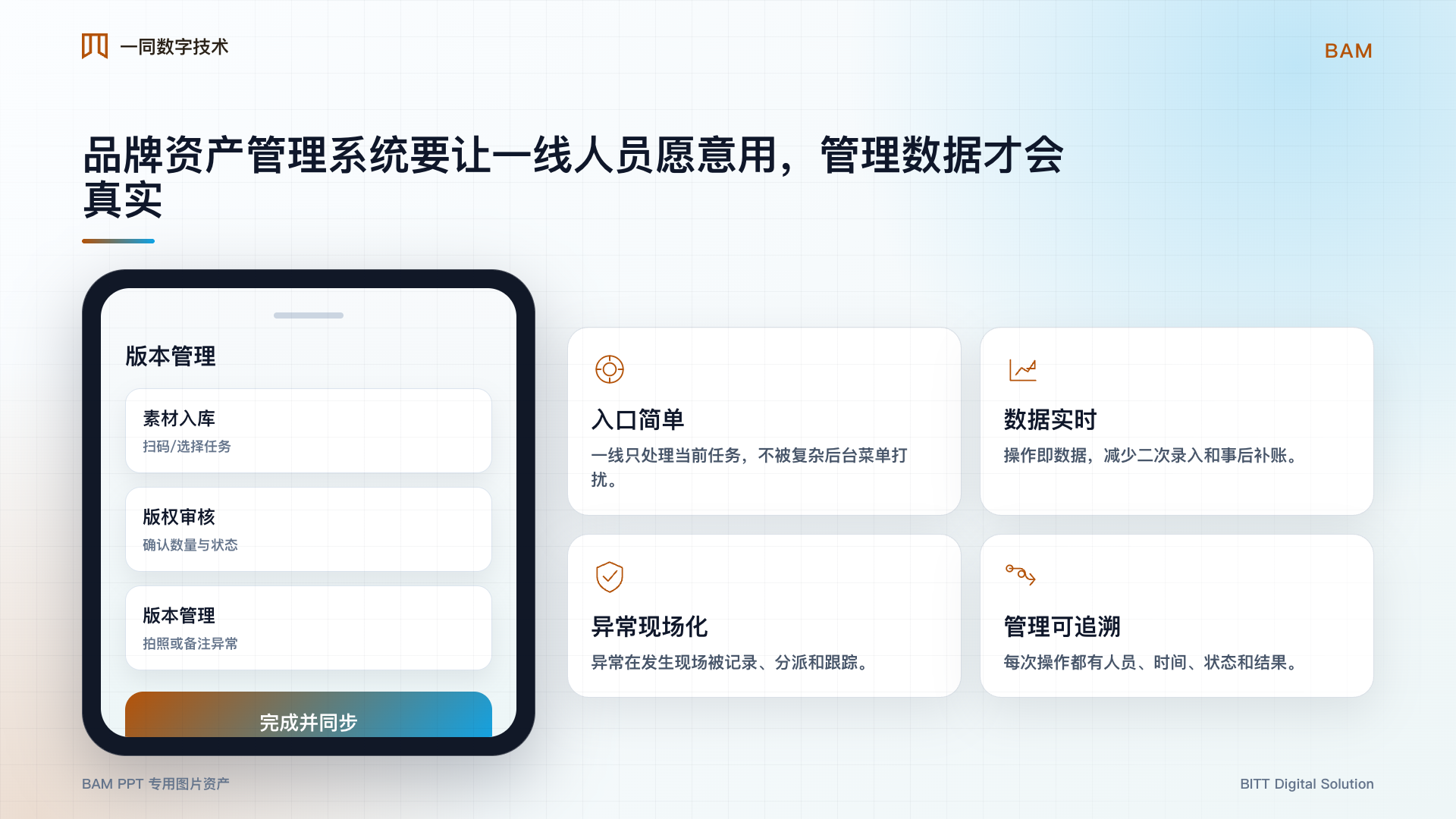 品牌资产管理系统移动执行图
