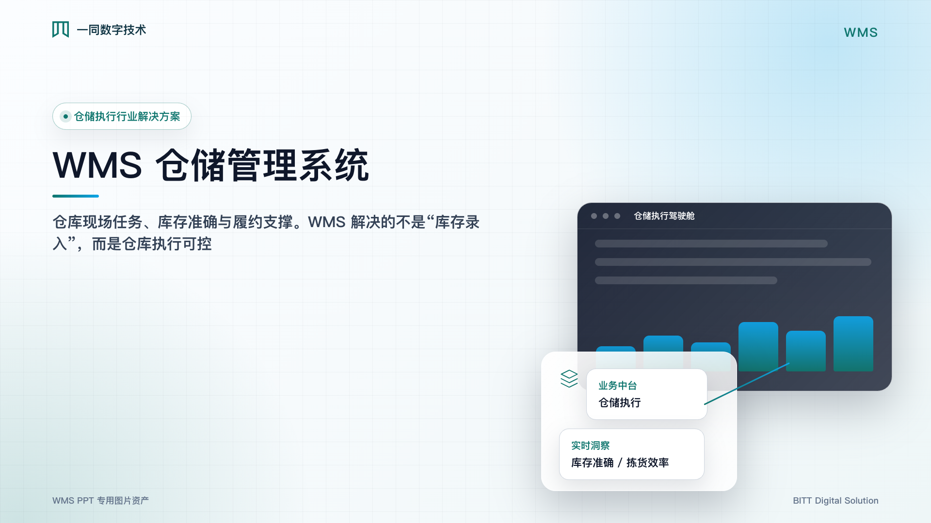 仓储管理系统封面主视觉